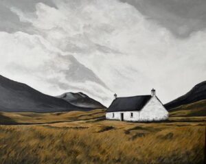 White Scottish Bothy